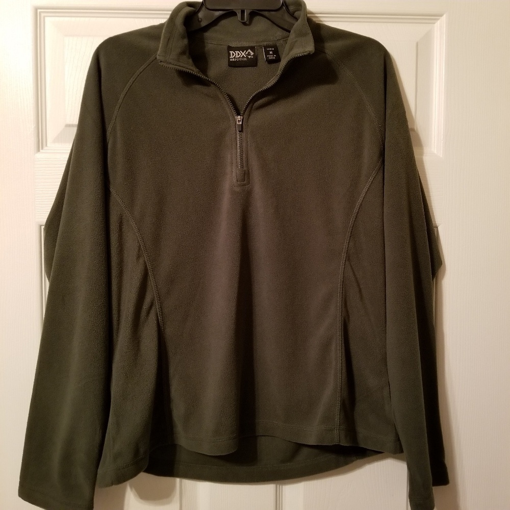 DDX Dri Duck fleece 1/4 zip size medium